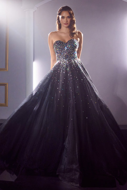 **Cinderella Divine's Enchanting Evening Gown: CB114**