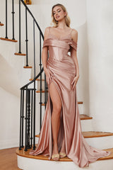 Cinderella Divine CC2197: Shimmering Satin Gown for Unforgettable Occasions