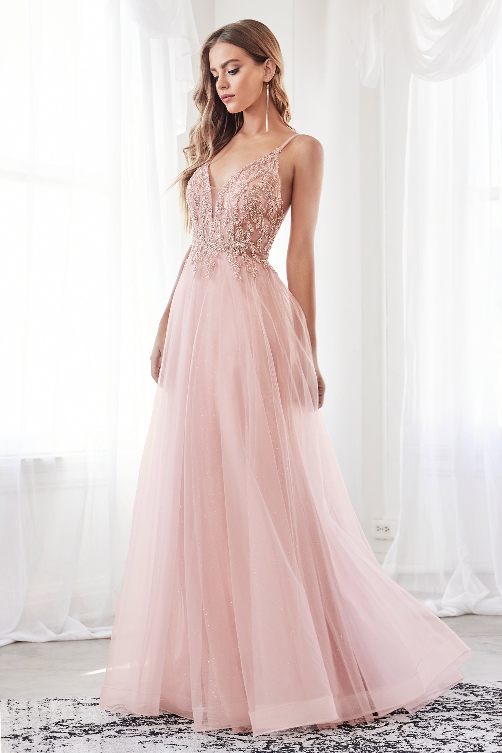 Cinderella Divine CD0154: A Beaded Enchantment for Your Special Occasion