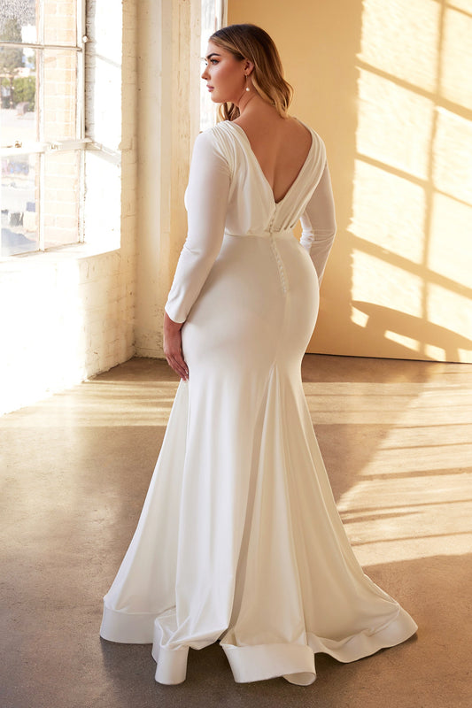 Cinderella Divine's Enchanting Bridal Gown: Timeless Elegance for Every Curve