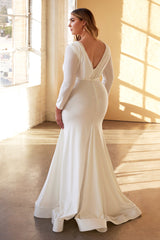 Cinderella Divine's Enchanting Bridal Gown: Timeless Elegance for Every Curve