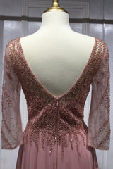 Enchanting Elegance: Cinderella Divine's Flowing A-Line Dress for Formal Occasions