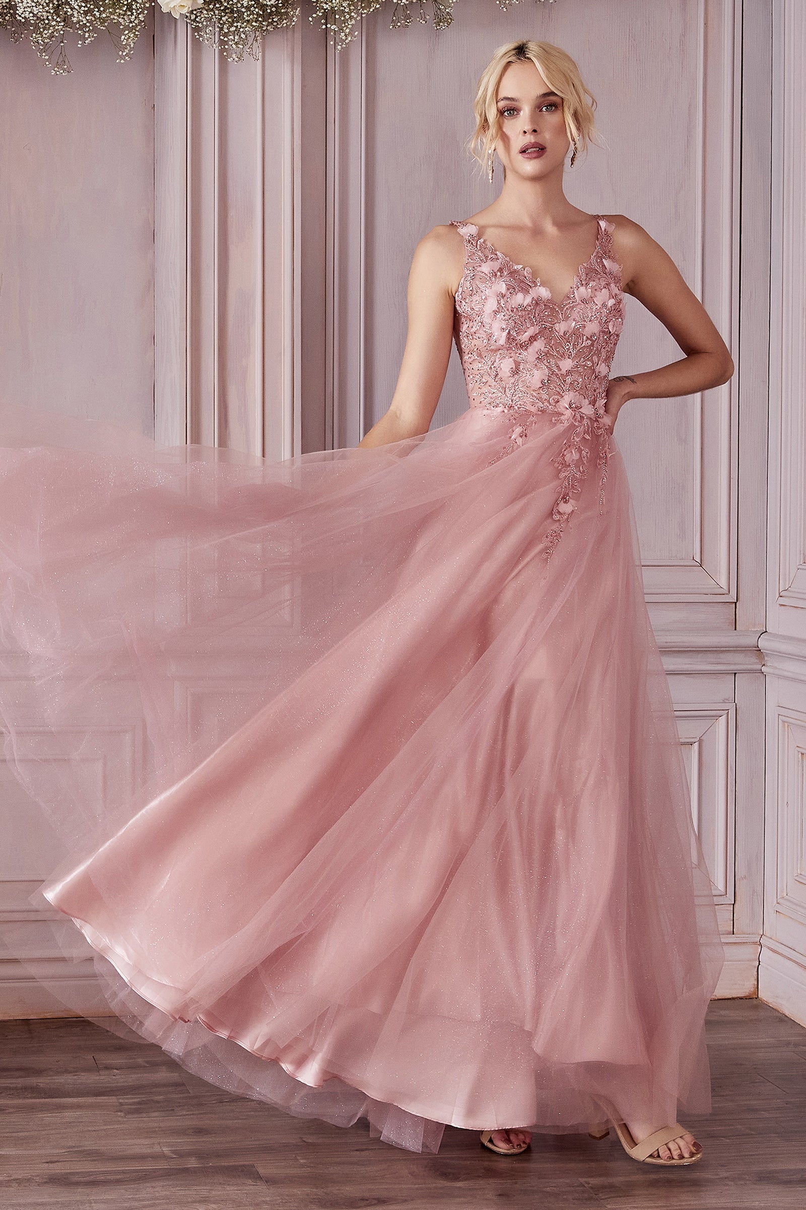 Enchanting Elegance: Cinderella Divine's CD0181 Gown for Unforgettable Occasions