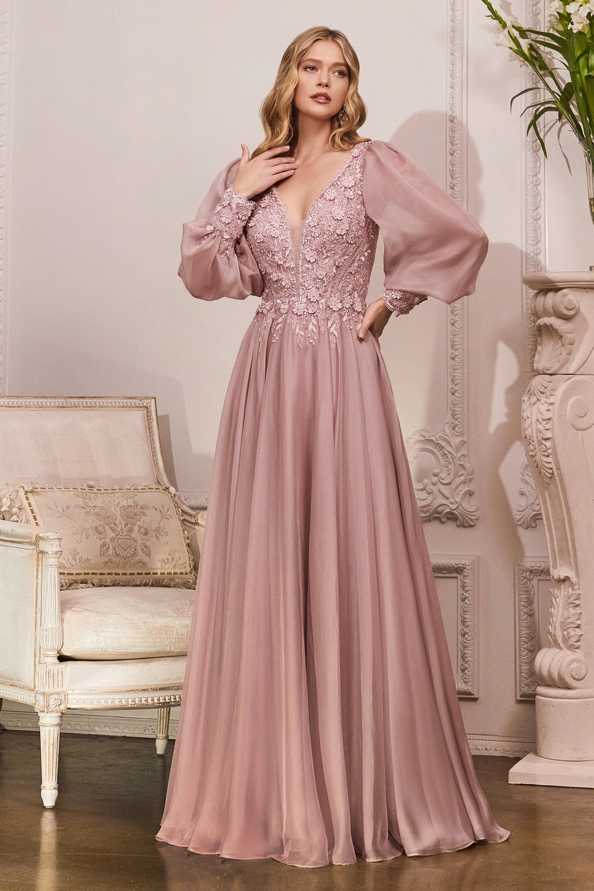 **Enchanted Elegance: Cinderella Divine's CD0183 Dress for Unforgettable Occasions**