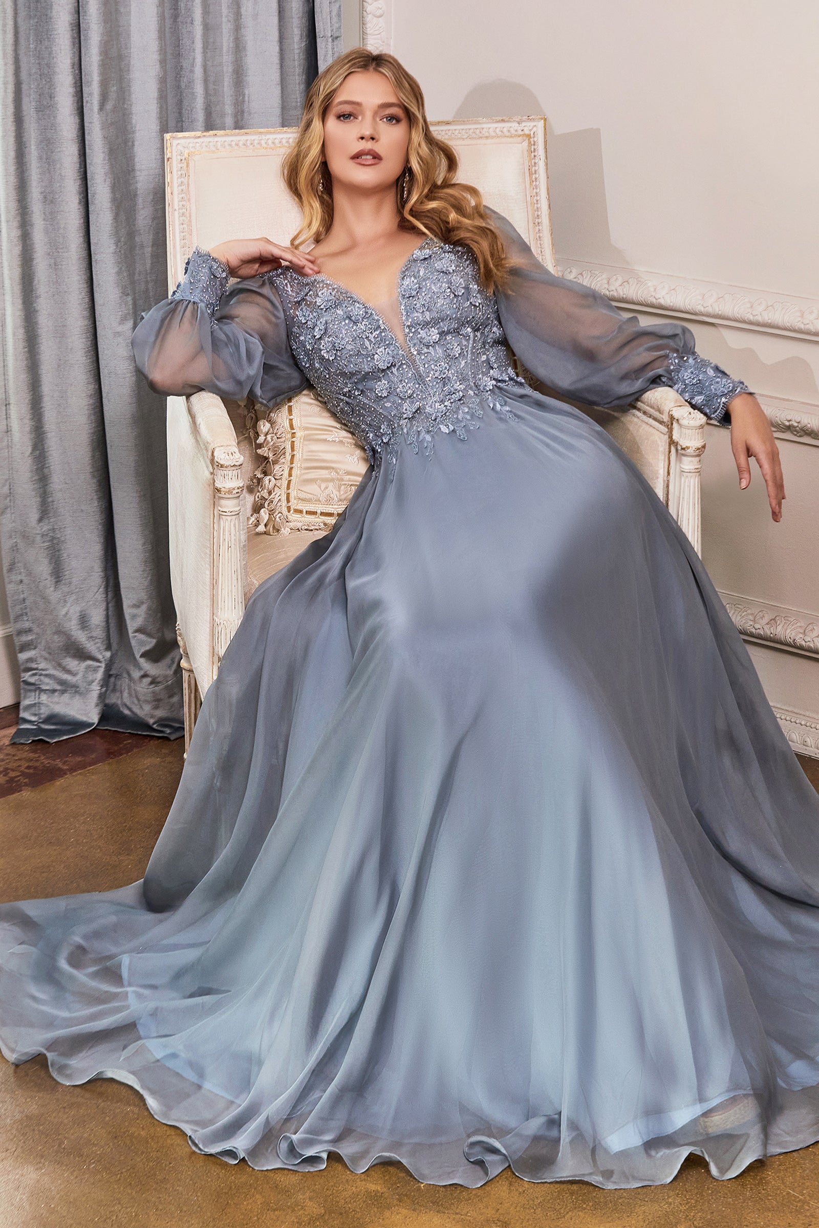 **Enchanted Elegance: Cinderella Divine's CD0183 Dress for Unforgettable Occasions**