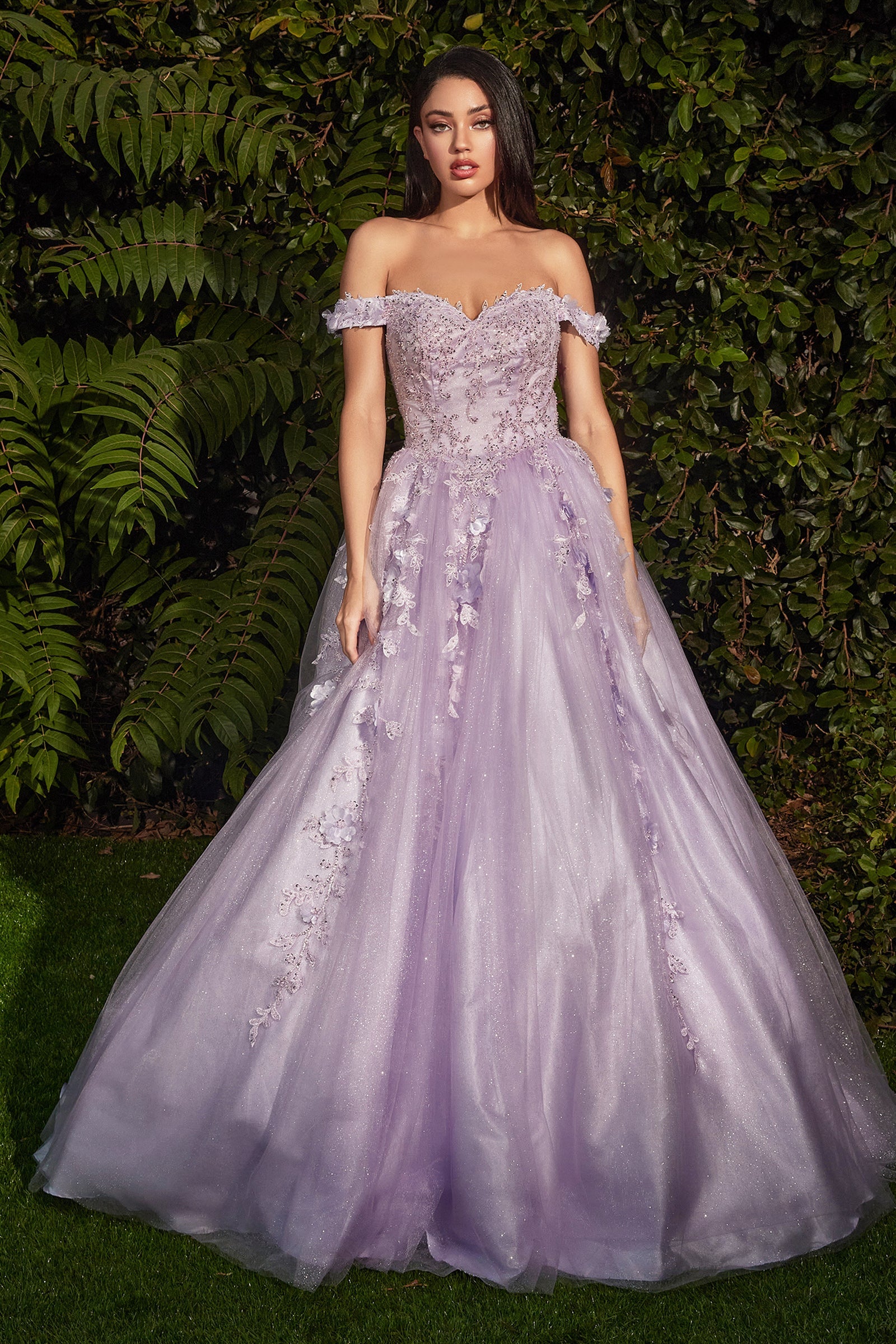 Ethereal Elegance: Cinderella Divine's Enchanting CD0185 Ballgown