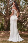 **Cinderella Divine's Enchanting Off-the-Shoulder Gown: Embrace Sophistication and Allure**