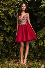 **Enchante Your Evenings with Cinderella Divine's Shimmering Cocktail Dress**