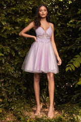 Cinderella Divine: Enchanting Lace AppliquÃ© Dress for Unforgettable Occasions