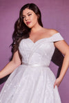 Cinderella Divine Bridal CD214WC: Shimmering Elegance for Your Special Day