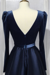 Enchanting Velvet and Satin Evening Gown by Cinderella Divine