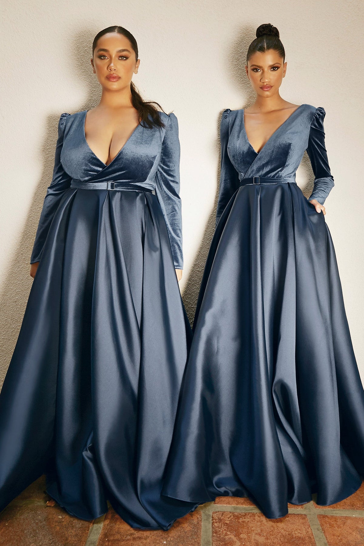 Cinderella Divine CD226: Velvet and Mikado Ballgown for Unforgettable Occasions