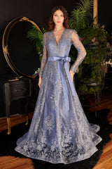 **Cinderella Divine CD233C: Embroidered Elegance for Unforgettable Occasions**