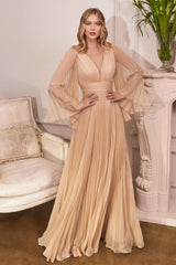 Discover Enchanting Elegance: Cinderella Divine CD242 Gown for Prom, Bridesmaids, and Formal Occasions