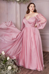 Ethereal Elegance: Cinderella Divine's Captivating CD243C Gown