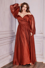 Ethereal Elegance: Cinderella Divine's Captivating CD243C Gown
