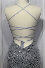 Shimmering Sequins and Alluring Lace: Cinderella Divine's CD258 Gown for Unforgettable Events