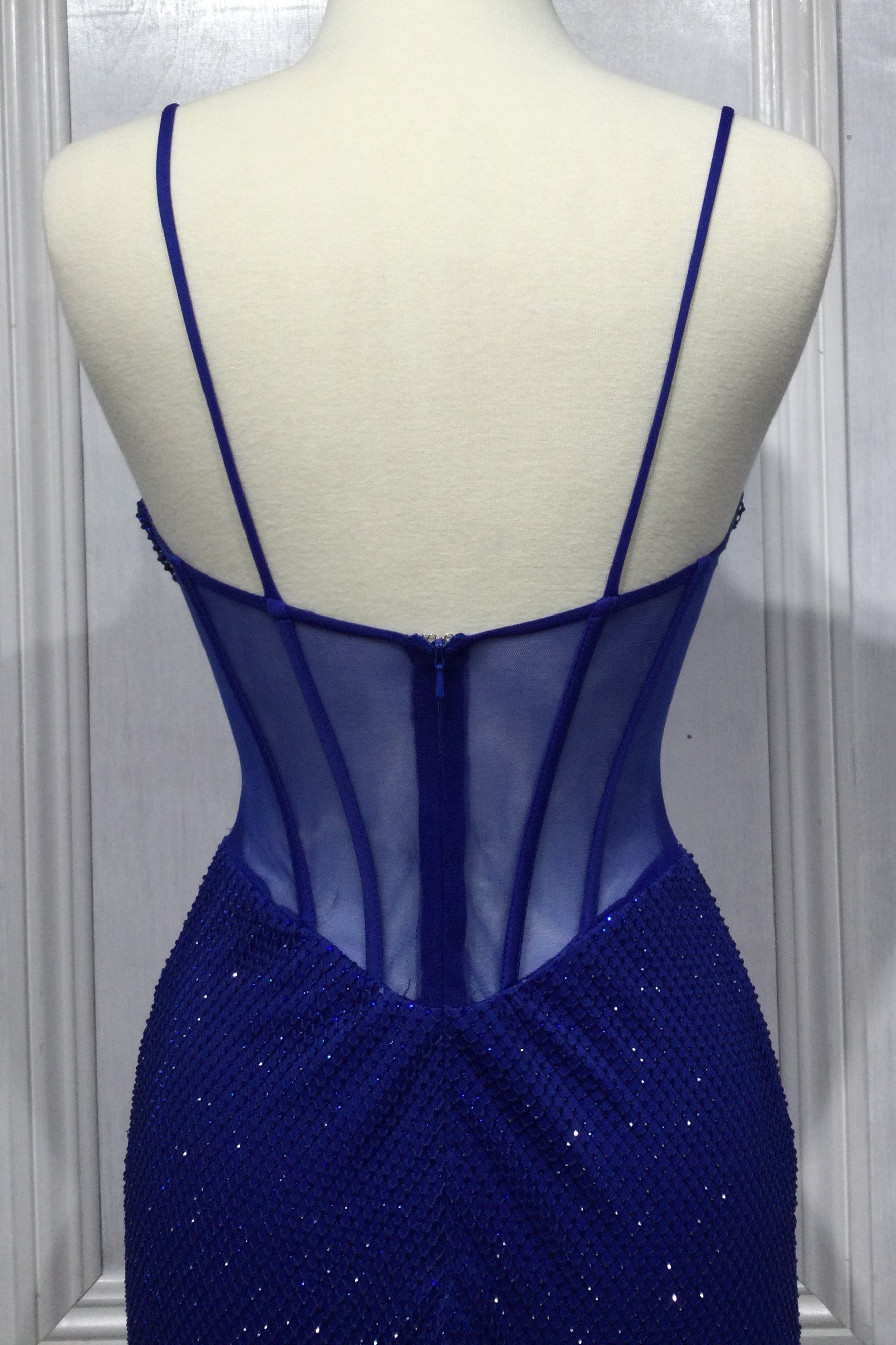 Cinderella Divine's Shimmering Cowl Neck Gown: Elevate Your Evening Glamour