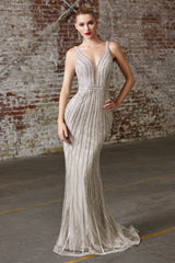 **Cinderella Divine: Captivating V-Neck Gown for Unforgettable Occasions**