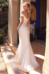 Cinderella Divine CD929: Shimmering Art Deco Glamour for Your Bridal Moment