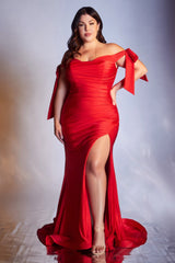 Enchanting Elegance: Cinderella Divine CD943C Mermaid Gown for Special Occasions
