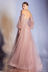 Cinderella Divine CD948: Embroidered Enchantment for Your Special Day