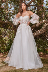 **Cinderella Divine: Ethereal Wedding Dress for Your Fairytale Moment**