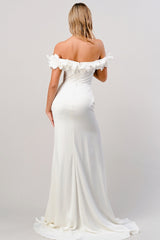 **Cinderella Divine's Enchanting Off-the-Shoulder Gown: Embrace Ethereal Elegance**