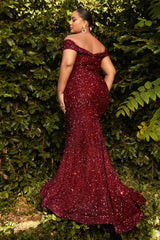 Cinderella Divine: Embroidered Enchantment for Formal Occasions (CD975C)