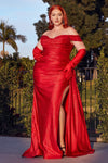 **Cinderella Divine's Shimmering Ruching Gown: Elevate Your Special Moments**