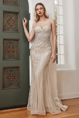 Captivating Curves in Cinderella Divine's CD990 Gown