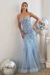 Cinderella Divine CD995: Enchanting Floral Appliques and Lace Embroidery for Unforgettable Glamour