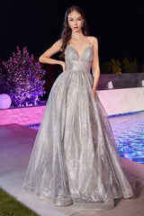 **Cinderella Divine: Shimmering Ball Gown for Enchanting Occasions**
