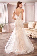 Cinderella Divine CDS401: Enchanting Mermaid Gown for Timeless Elegance