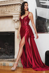 Cinderella Divine's Shimmering Embroidered Gown: Captivate the Night