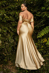 **Cinderella Divine: The Enchanting Metallic Gown for Unforgettable Moments**