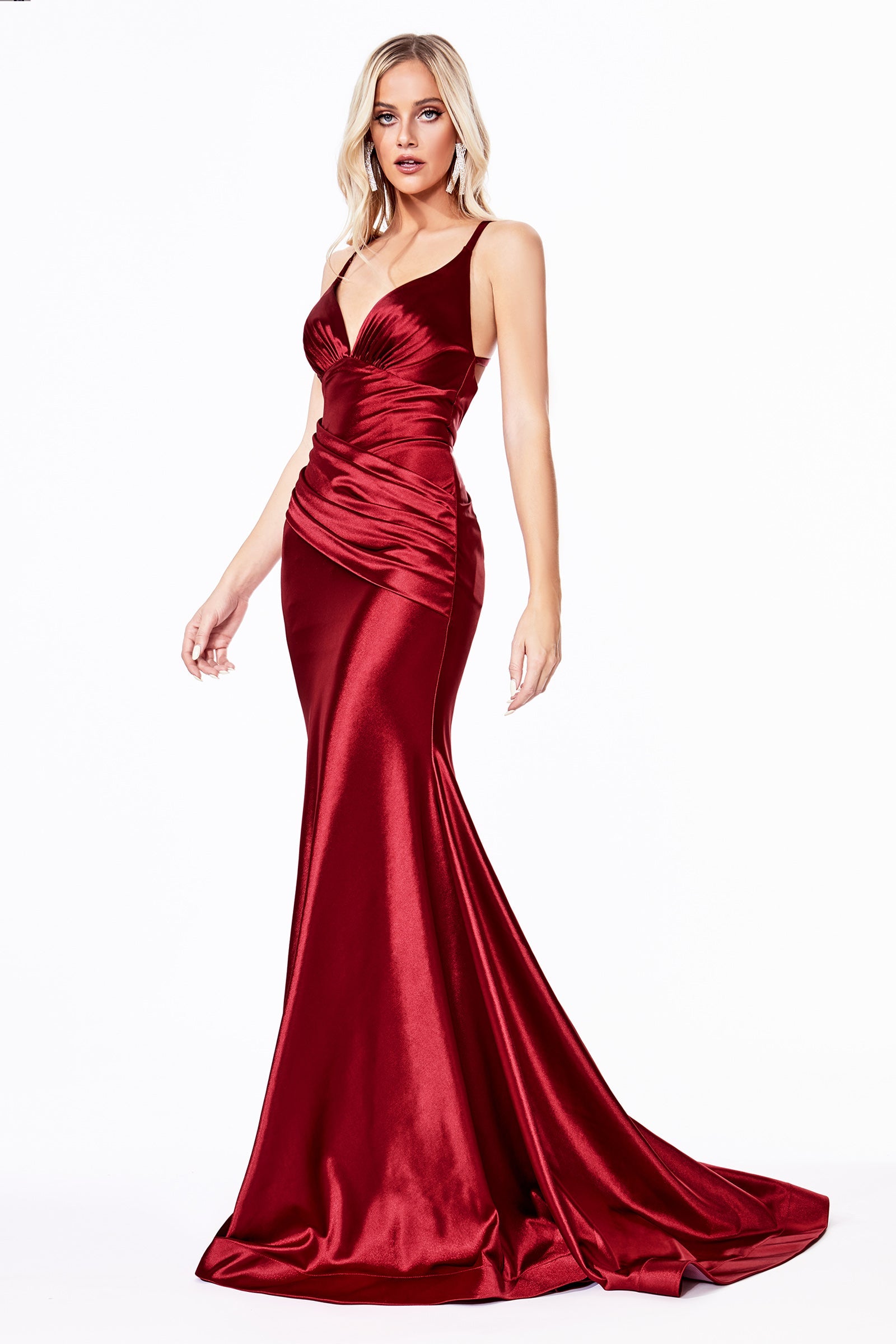 Captivating Curves: Cinderella Divine's CH236 Evening Dress for Unforgettable Glamour