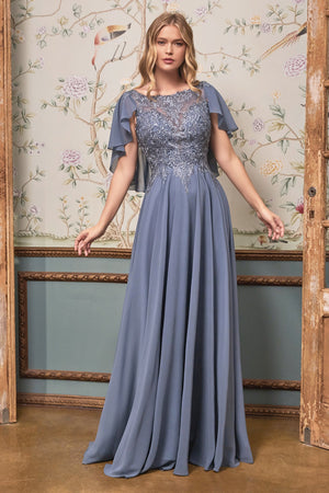 **Cinderella Divine HT101: Embroidered Elegance for Enchanting Occasions**