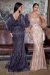 **Cinderella Divine: Enchanting Lace Illusion Gown for Unforgettable Occasions**