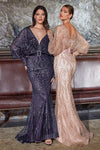 **Cinderella Divine: Enchanting Lace Illusion Gown for Unforgettable Occasions**
