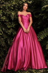 **Cinderella Divine's Enchanting Off-the-Shoulder Ballgown for Unforgettable Occasions**