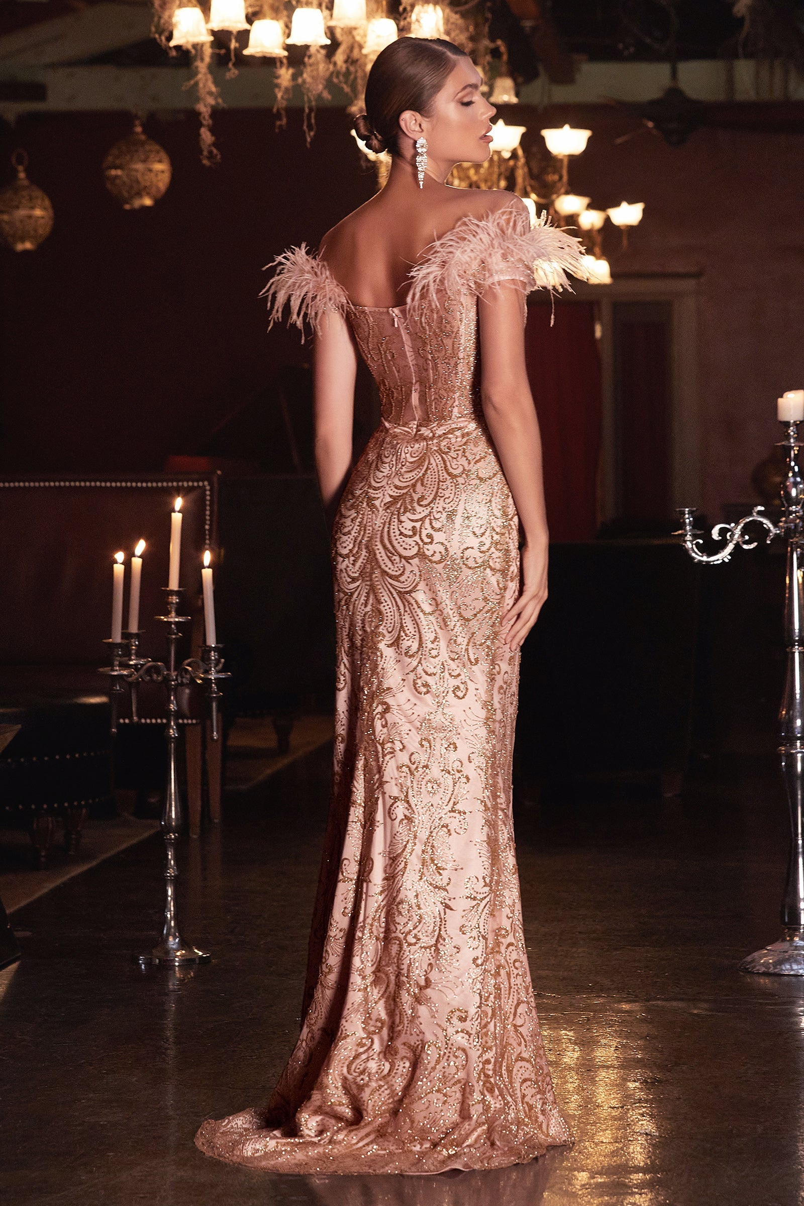 Cinderella Divine J824: A Sculptured Masterpiece for Unforgettable Occasions