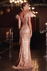 **Captivating Elegance: Cinderella Divine J824 Gown for Unforgettable Occasions**