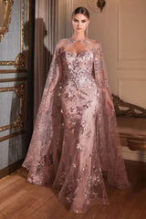 Enchanted Ethereal Elegance: Cinderella Divine's J834 Gown
