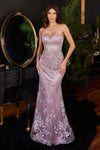 Enchanted Ethereal Elegance: Cinderella Divine's J834 Gown