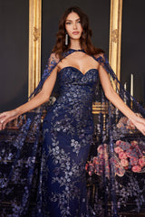 Enchanted Ethereal Elegance: Cinderella Divine's J834 Gown