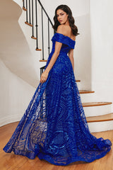 Unveil Your Radiance: Cinderella Divine's Shimmering Mermaid Gown for Unforgettable Occasions (J836)