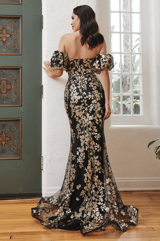 Cinderella Divine J844: Enchanting Lace Mermaid Gown for Special Occasions