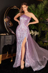 Enchanting Iridescent Mermaid Gown: Cinderella Divine's Shimmering Masterpiece