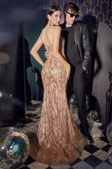 Captivating Elegance: Cinderella Divine's J854 Gown for Unforgettable Occasions